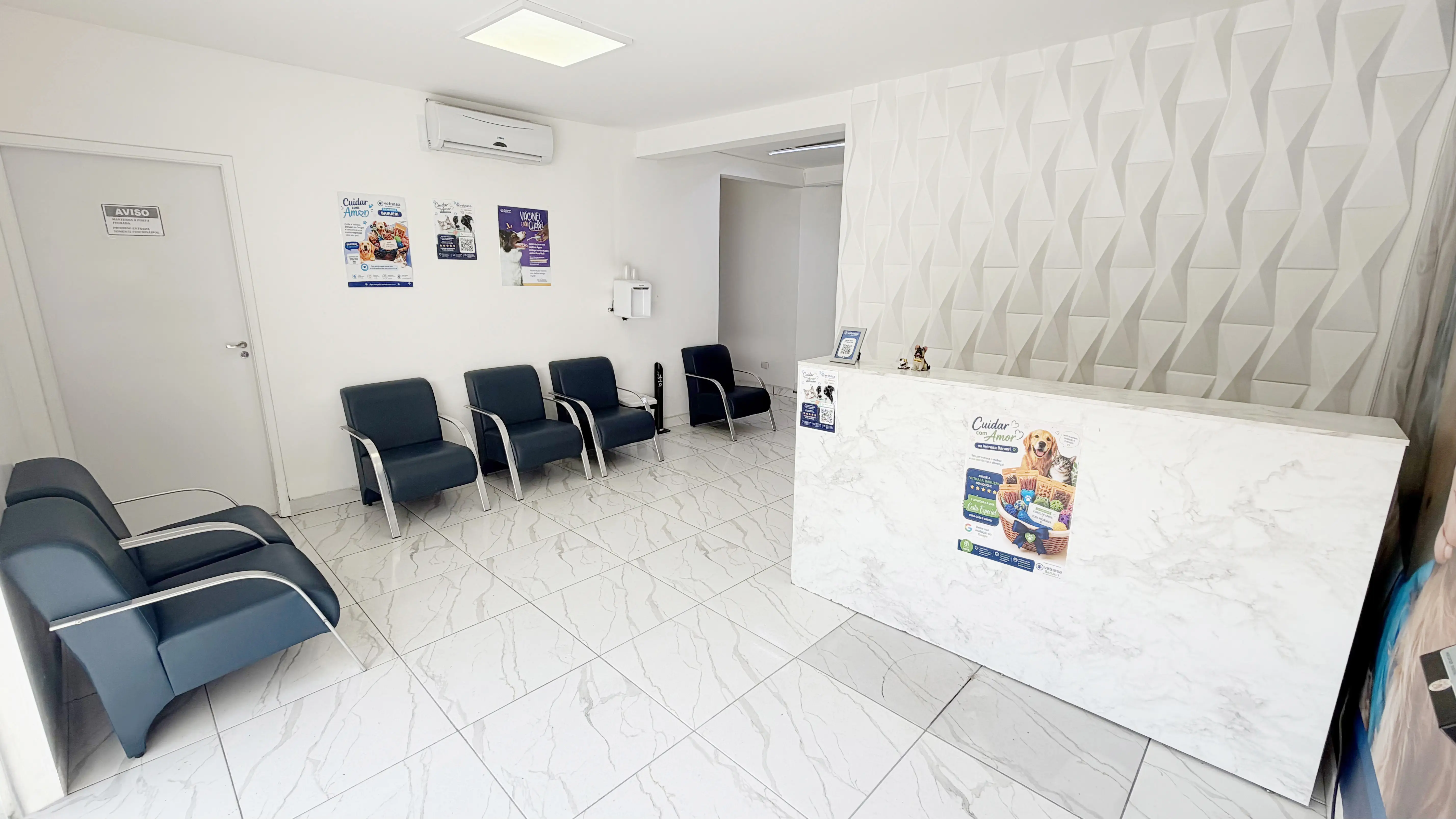 Instalações Hospital Veterinário Vetnasa Barueri